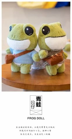 Soft Toy Finley The Mini Frog Plushie Collection Plush & Toys