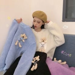 Apparel Fleece Sweatshirt With A Pocket Bear 23 Apparel Fleece Sweatshirt With A Pocket Bear