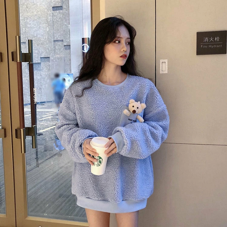 Apparel Fleece Sweatshirt With A Pocket Bear 10 Apparel Fleece Sweatshirt With A Pocket Bear