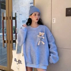 Apparel Fleece Sweatshirt With A Pocket Bear 28 Apparel Fleece Sweatshirt With A Pocket Bear