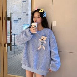 Apparel Fleece Sweatshirt With A Pocket Bear 26 Apparel Fleece Sweatshirt With A Pocket Bear