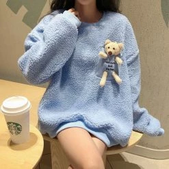 Apparel Fleece Sweatshirt With A Pocket Bear 25 Apparel Fleece Sweatshirt With A Pocket Bear