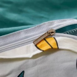 Home Decor Floral Cactus Succulent Green Matching Bedding Set