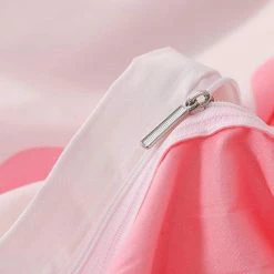 Home Decor Home & Pets Floral Pink & White I Love You Bedding Set