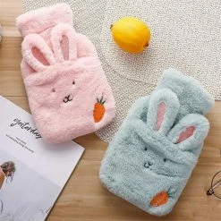 Accessories Fluffy And Soft Bunnies Portable Hot Water Bottle