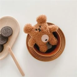 Accessories Fluffy Bear Airpods Case (1&2&Pro)