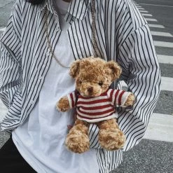 Apparel Fluffy Bear Bag