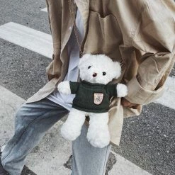 Apparel Fluffy Bear Bag