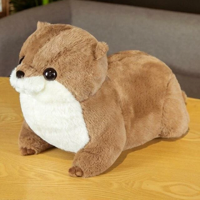 Soft Toy Fluffy Chubby Otter Plushies Plush & Toys 5 Soft Toy Fluffy Chubby Otter Plushies Plush & Toys