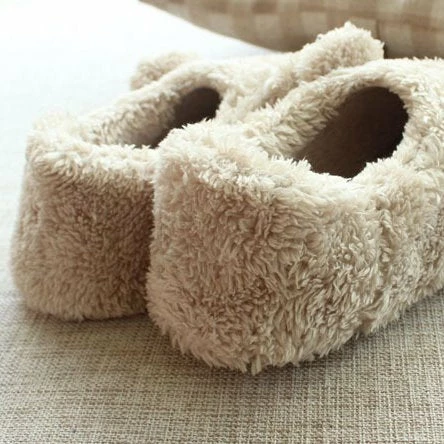 Apparel Fluffy Dog Plush Slippers 5 Apparel Fluffy Dog Plush Slippers