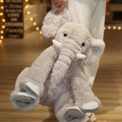 Soft Toy Fluffy Elephant Family Plush & Toys 38 Soft Toy Fluffy Elephant Family Plush & Toys