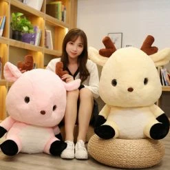 Soft Toy Fluffy Kawaii Reindeer Plush