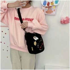 Apparel Fluffy Rainbow Bear Tote