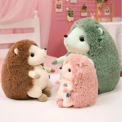 Soft Toy Forest Hedgehog Friends