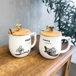 Home Decor Forever Koala Ceramic Cup Home & Pets