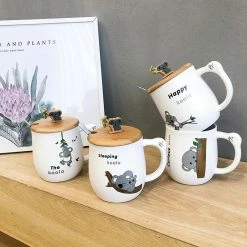 Home Decor Forever Koala Ceramic Cup Home & Pets