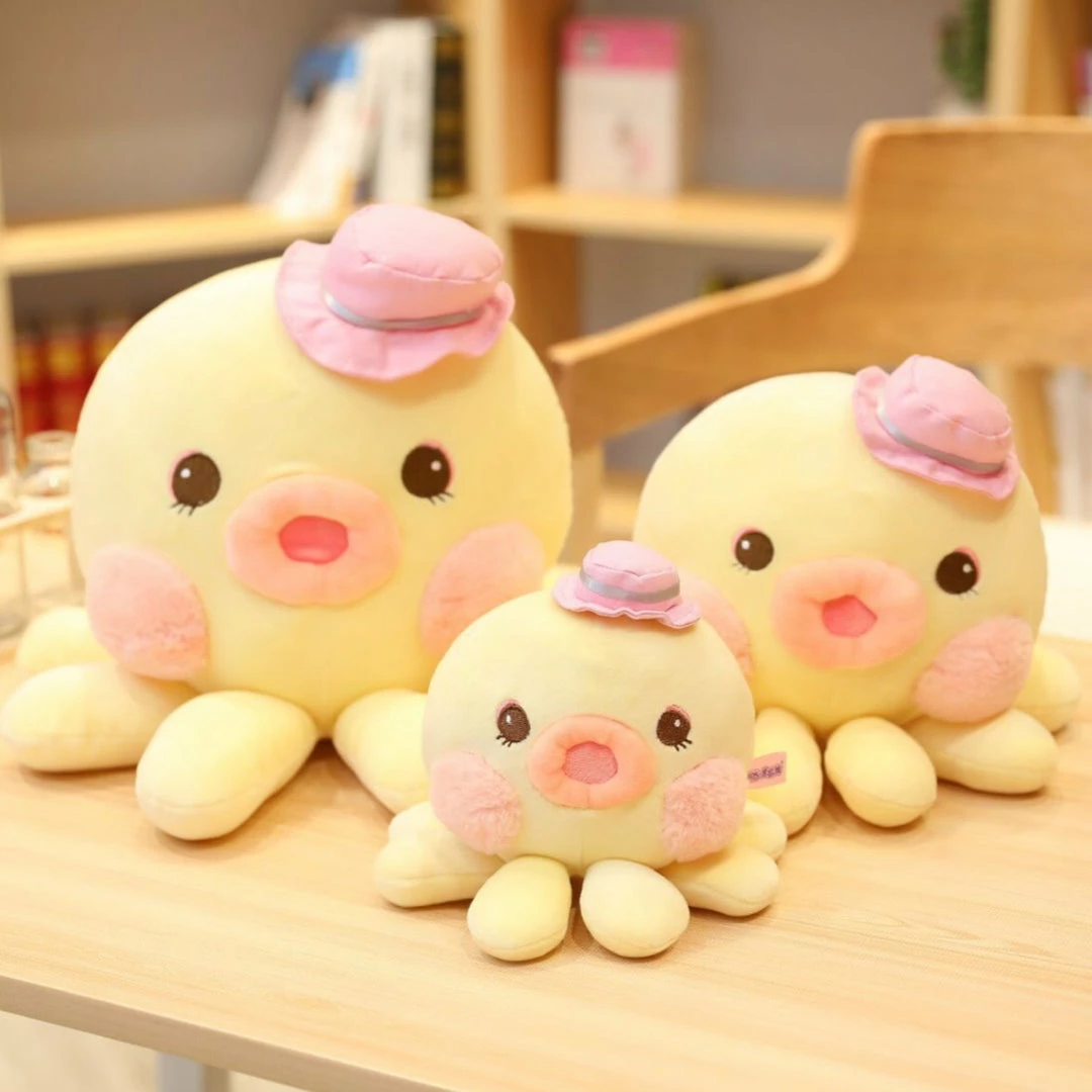 Soft Toy Plush & Toys Friendly Octopus Family 8 Soft Toy Plush & Toys Friendly Octopus Family