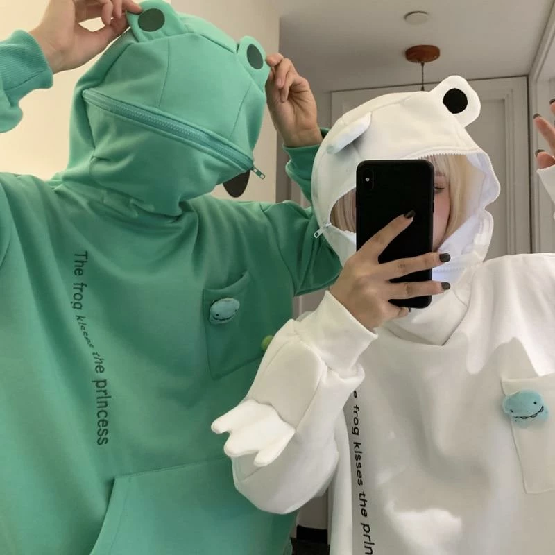 Apparel Sea Animals Frog Hood Hoodie *EXCLUSIVE* 4 Apparel Sea Animals Frog Hood Hoodie *EXCLUSIVE*