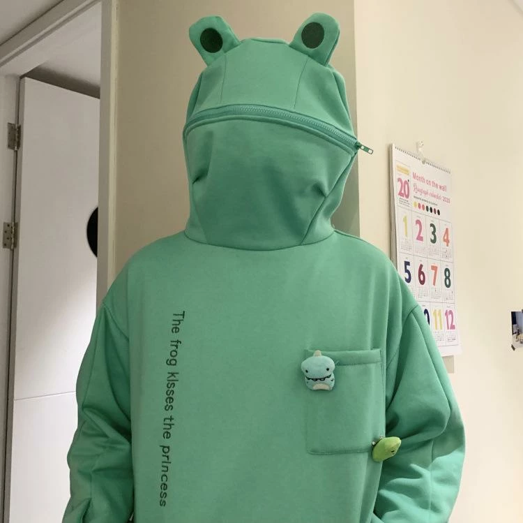 Apparel Sea Animals Frog Hood Hoodie *EXCLUSIVE* 7 Apparel Sea Animals Frog Hood Hoodie *EXCLUSIVE*