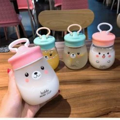 Home Decor Frosted Bobbi Bear Water Bottle