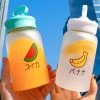 Home Decor Food & Drinks Frosted Fruit Water Bottle