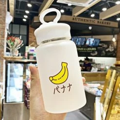 Home Decor Food & Drinks Frosted Fruit Water Bottle