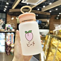Home Decor Food & Drinks Frosted Fruit Water Bottle