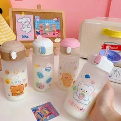 Home Decor Frosted Pals Water Bottle