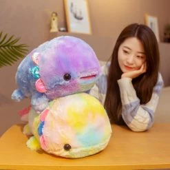 Soft Toy Plush & Toys Fuzzy Galaxy Axolotl