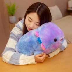 Soft Toy Plush & Toys Fuzzy Galaxy Axolotl