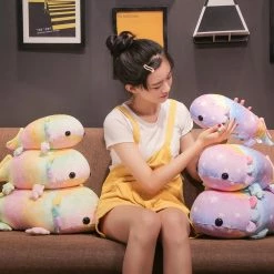Soft Toy Galaxy Axolotl Plushie Plush & Toys