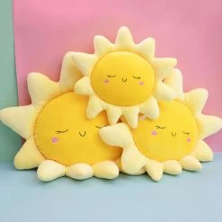 Home Decor Gentle Sleeping Sun Pillow