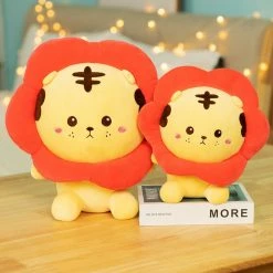 Soft Toy Plush & Toys Golden Kawaii Tiger Plushie