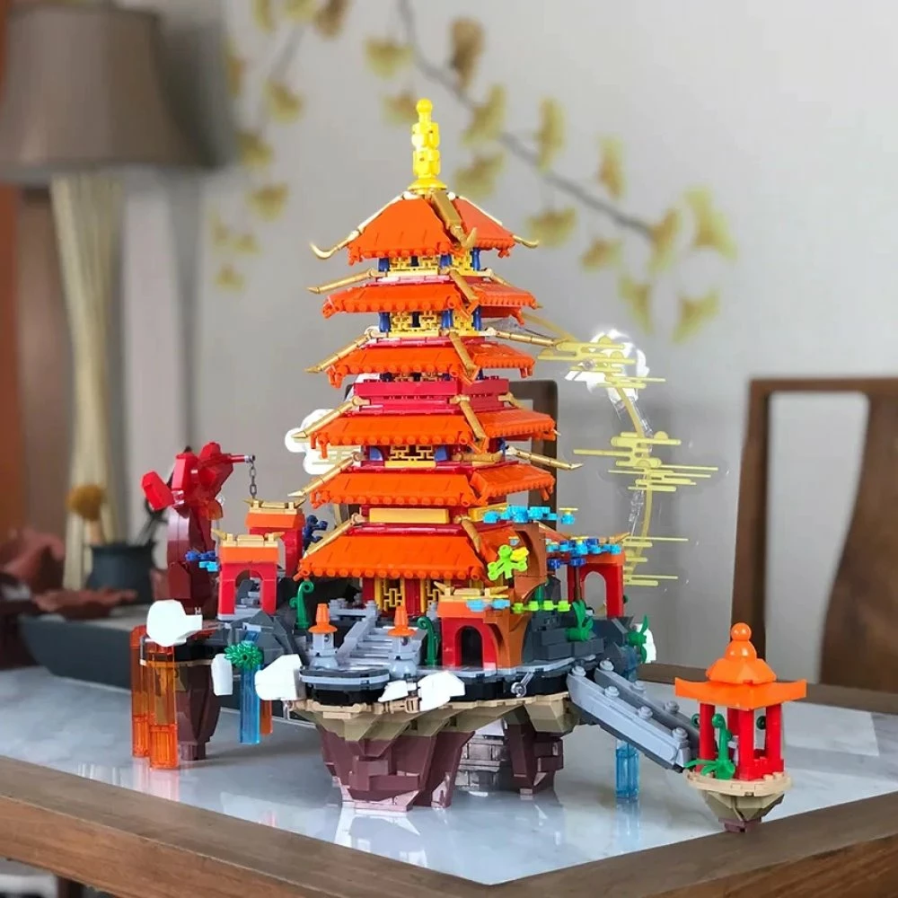 Build It Golden Palace With LED Light 8 Build It Golden Palace With LED Light