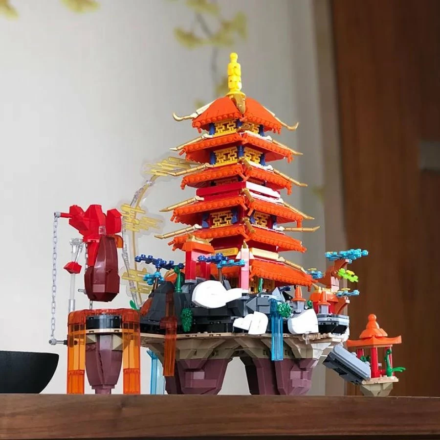 Build It Golden Palace With LED Light 10 Build It Golden Palace With LED Light