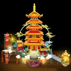 Build It Golden Palace With LED Light 14 Build It Golden Palace With LED Light