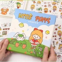 Accessories Stationery Good Morning Puff Girl Stickers Box Set 20 Accessories Stationery Good Morning Puff Girl Stickers Box Set