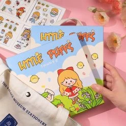 Accessories Stationery Good Morning Puff Girl Stickers Box Set 19 Accessories Stationery Good Morning Puff Girl Stickers Box Set