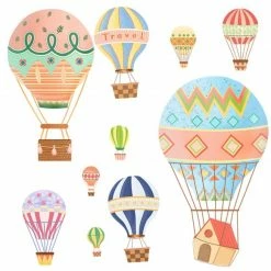Home Decor Great Hot Air Balloon Wall Decal 30 Home Decor Great Hot Air Balloon Wall Decal