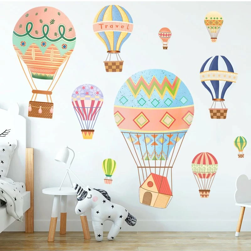 Home Decor Great Hot Air Balloon Wall Decal 4 Home Decor Great Hot Air Balloon Wall Decal