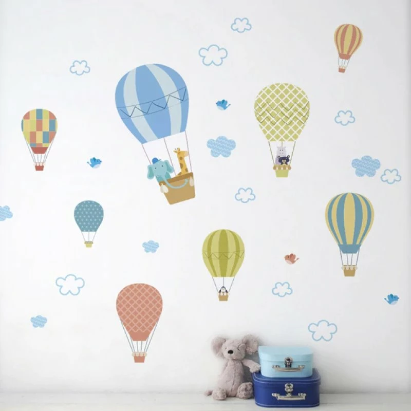 Home Decor Great Hot Air Balloon Wall Decal 17 Home Decor Great Hot Air Balloon Wall Decal