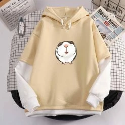 Apparel Guinea Pig Half-Sleeve Hoodie