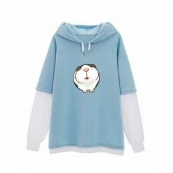 Apparel Guinea Pig Half-Sleeve Hoodie
