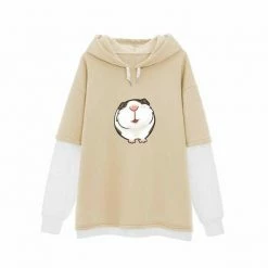 Apparel Guinea Pig Half-Sleeve Hoodie