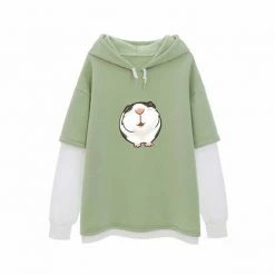 Apparel Guinea Pig Half-Sleeve Hoodie