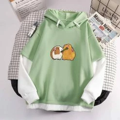 Apparel Guinea Pig Sharing Is Caring Half-Sleeve Hoodie