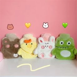 Accessories Happy Animals Portable Plush Hot Water Bottle
