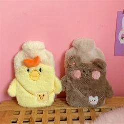 Accessories Happy Animals Portable Plush Hot Water Bottle