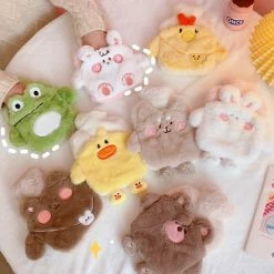 Accessories Happy Animals Portable Plush Hot Water Bottle