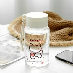 Home Decor Happy Bear Water Bottle Home & Pets